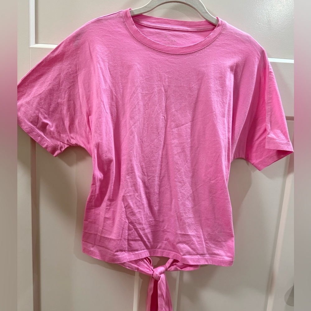 a new day White and Pink Tie-Back Tops - Picture 5 of 7
